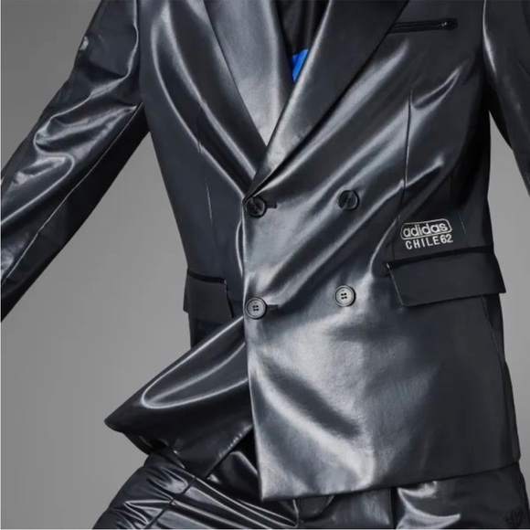 NWT ADIDAS BLUE VERSION CHILE 62 TAILORED JACKET. - Picture 4 of 6